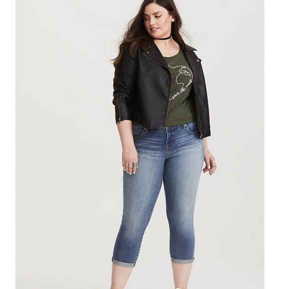torrid Denim - Torrid Denim Cropped Skinny Jeans